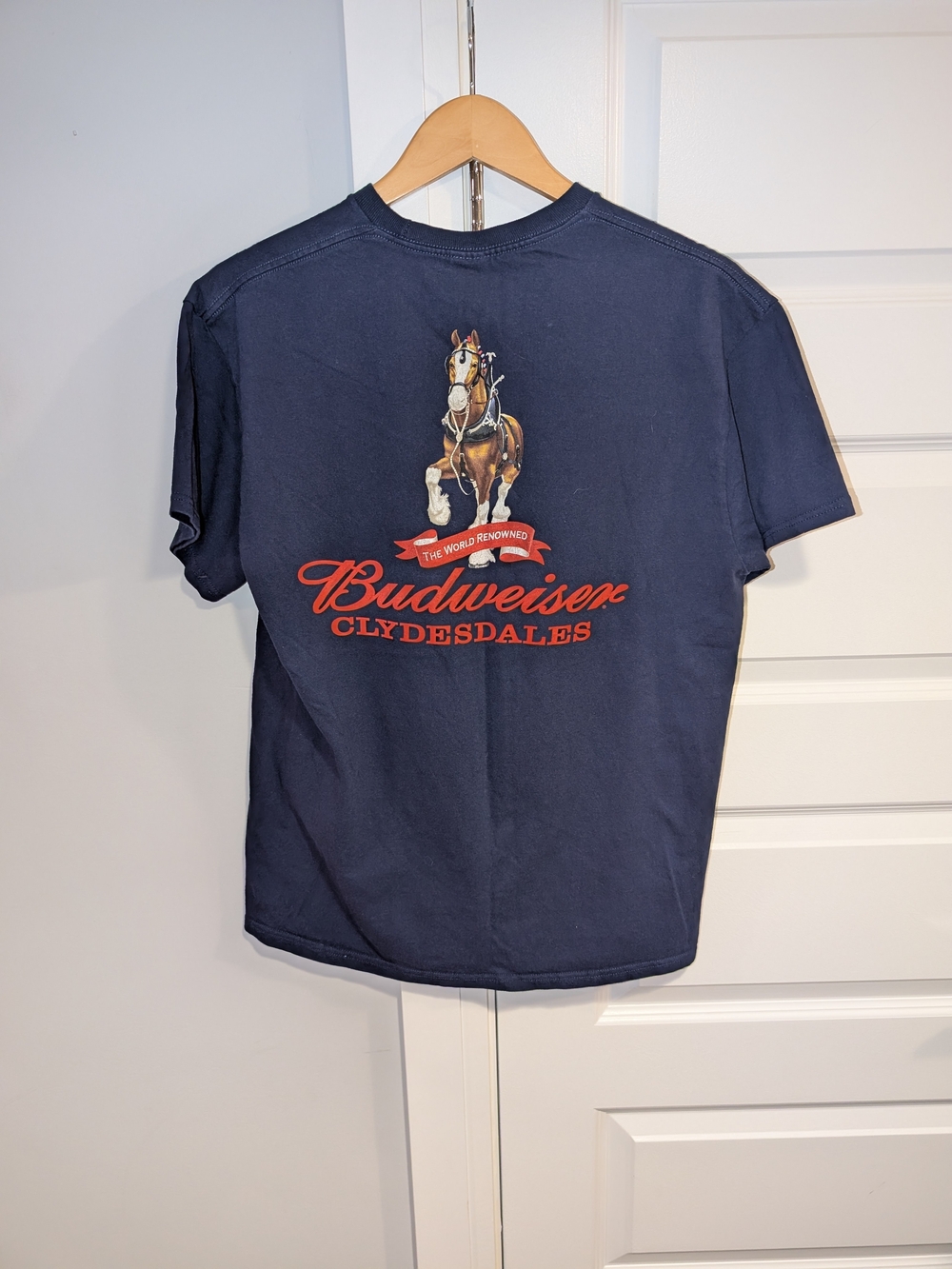 South Point Las Vegas Budweiser Clydesdales Navy Graphic Tee